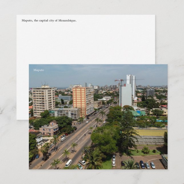 Postales de Mozambique (Anverso / Reverso)