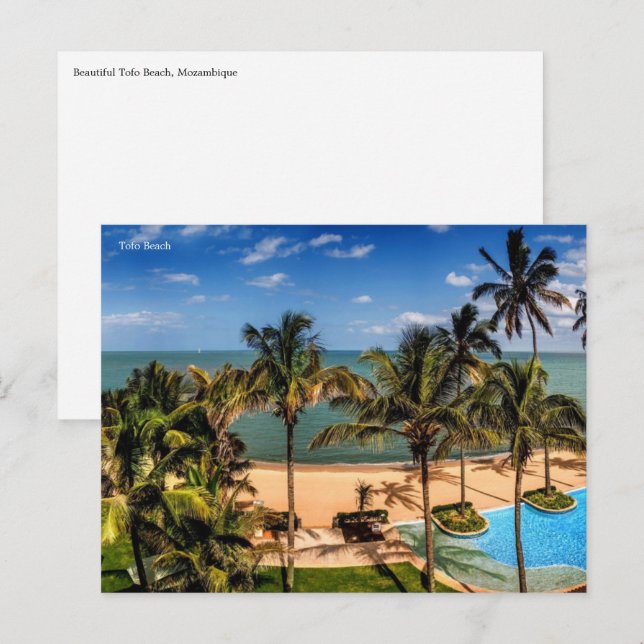 Postales de Mozambique (Anverso / Reverso)