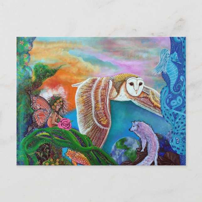 Postales de mundos lejanos (Anverso)