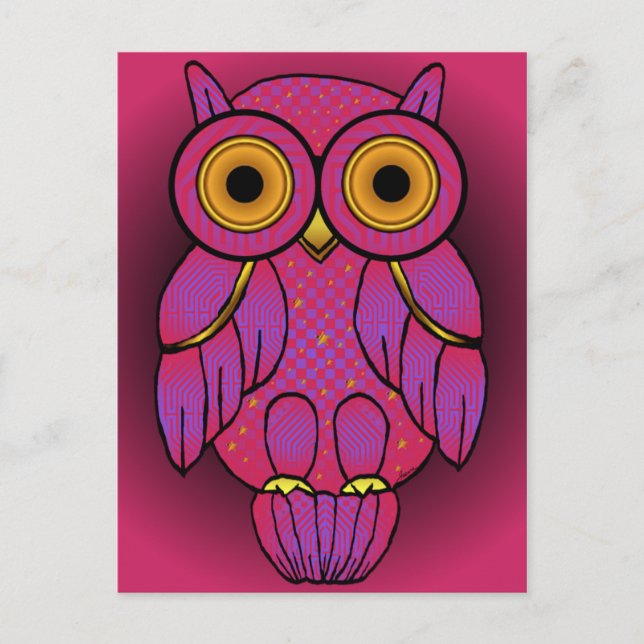 Postales de My$t Owl Dusk (Anverso)