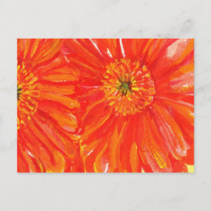 Postales de naranja Gerber
