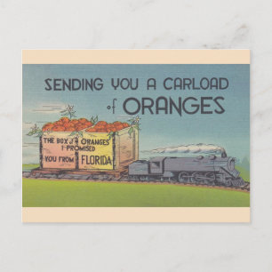 Postales de Naranjas de la Florida de la época de
