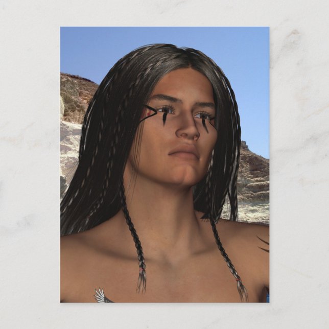 Postales de nativos estadounidenses (Anverso)