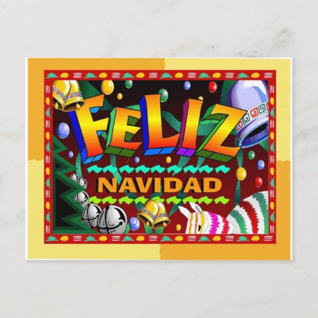 Postales de navidad feliz (Anverso)