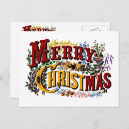 Postales de navidad navideña