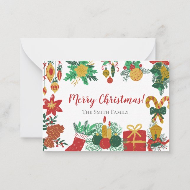 Postales de navidades (Reverso)