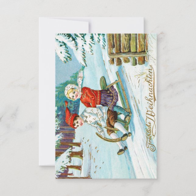 Postales de Navidades alemanes de época (Anverso)