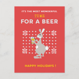 Postales de navidades australianos Cría canguro di