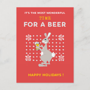 Postales de navidades australianos Cría canguro di