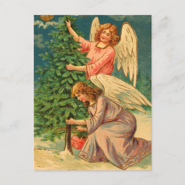 Postales de Navidades de Ángel de Victoria (Anverso)