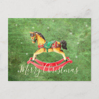 Postales de navidades de caballos de roca