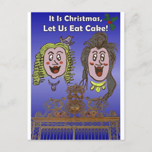 Postales de Navidades de caricatura de Versalle, g