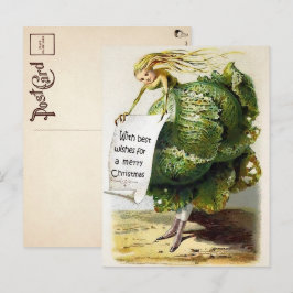 Postales de Navidades de col victorianos