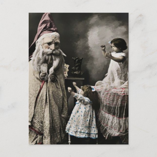 Postales de Navidades de Creepsia de época (Anverso)