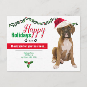 Postales de Navidades de negocios mascotas - Foto