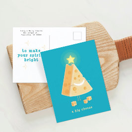 Postales de Navidades de queso grandes