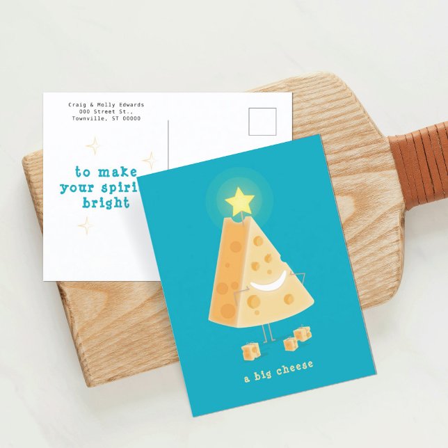 Postales de Navidades de queso grandes (Subido por el creador)