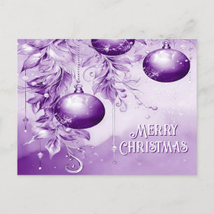 Postales de Navidades de vacaciones de Ornamentos