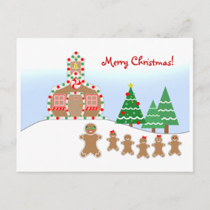 Postales de Navidades docentes - Escena de pan de 