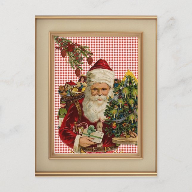 Postales de Navidades franceses de campo (Anverso)