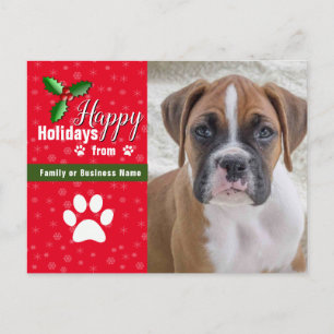 Postales de Navidades Mascotas de fotografía
