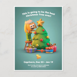 Postales de navidades para Capricorn