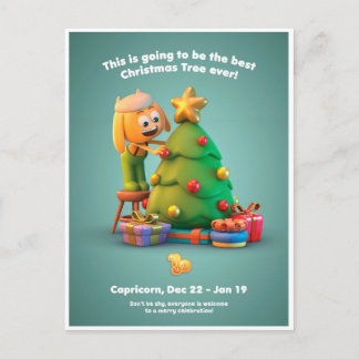 Postales de navidades para Capricorn