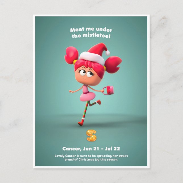 Postales de navidades para el cáncer (Anverso)