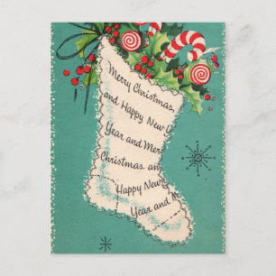 Postales de Navidades retro de vintage