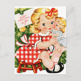 Postales de Navidades retro de vintage