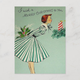 Postales de Navidades retro de vintage