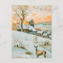 Postales de Navidades retro de vintage