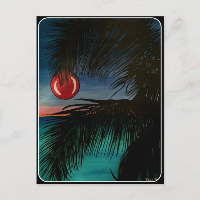 Postales de 'Navidades tropicales por la mañana' (Anverso)