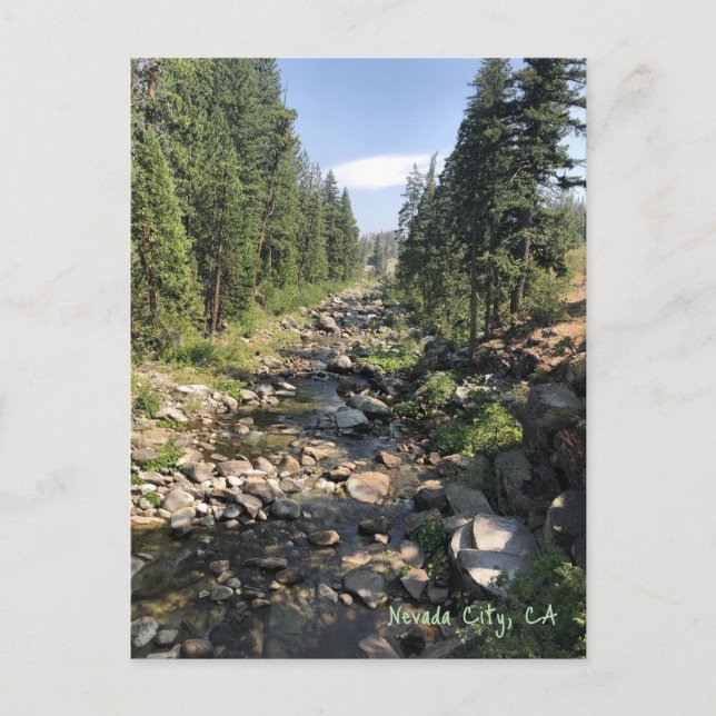 Postales de Nevada City California (Anverso)