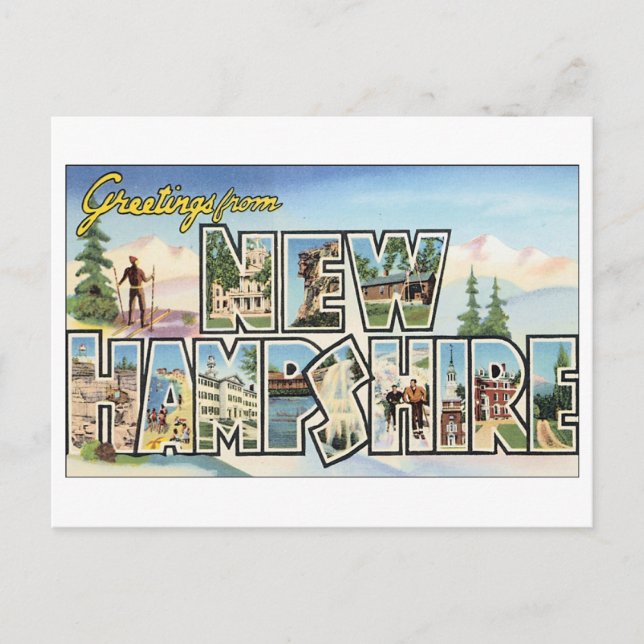 Postales de New Hampshire (Anverso)