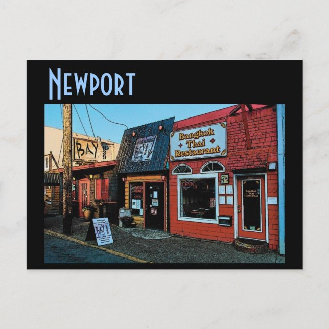 Postales de Newport Bayfront (Anverso)