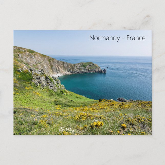 Postales de Normandía en Francia (Anverso)
