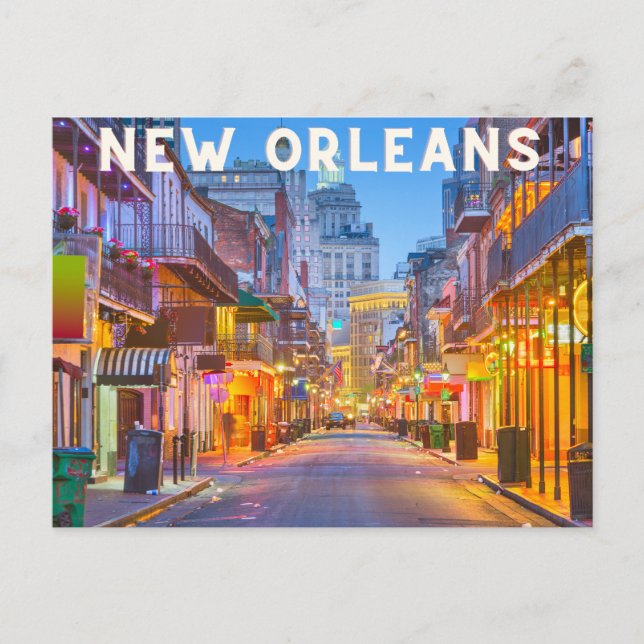 Postales de Nueva Orleans Louisiana (Anverso)