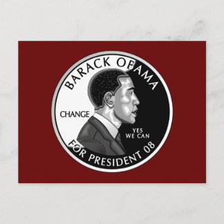 Postales De Obama Para El Presidente (Rojo)