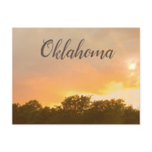 Postales de Oklahoma Sunset