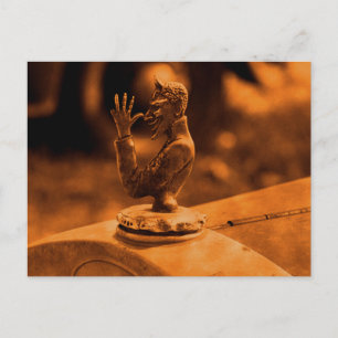 Postales de Ornamento de la Capucha Vintage