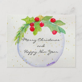 Postales de Ornamento de Navidad