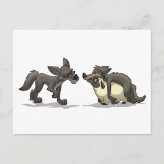 Postales de "oveja con ropa de lobo"