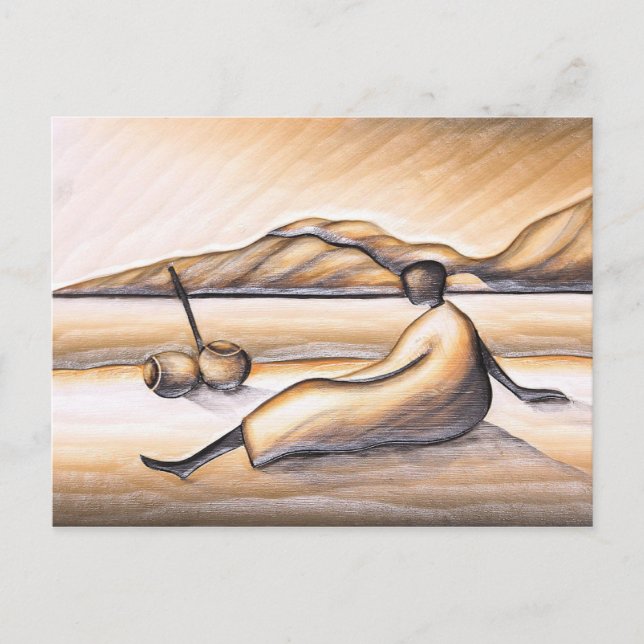 Postales de paisajes africanos (Anverso)