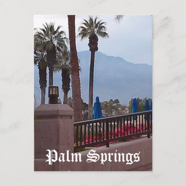 Postales de Palm Springs California (Anverso)