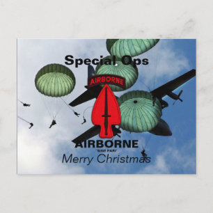 Postales de parche para veteranos de la Ops especi