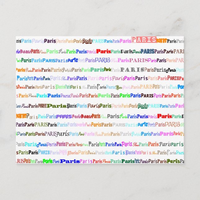 Postales de París (Anverso)