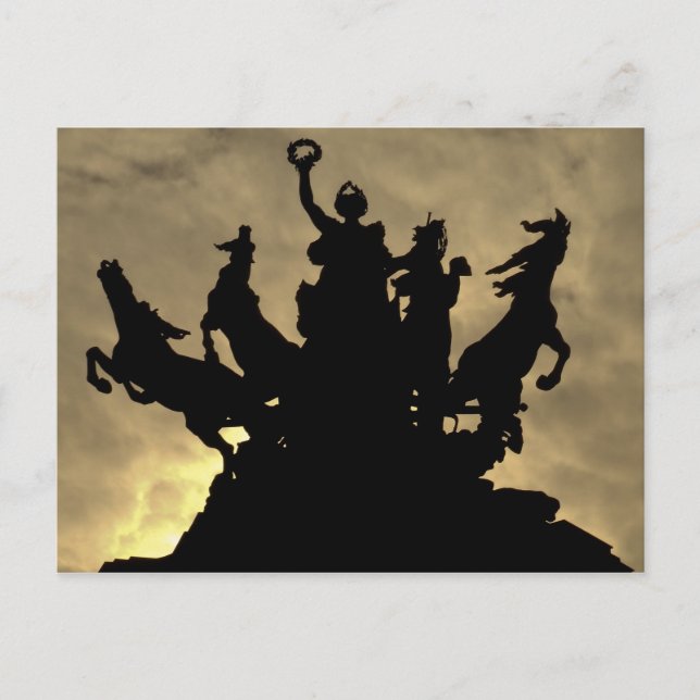 Postales de París, estilo antiguo (Anverso)