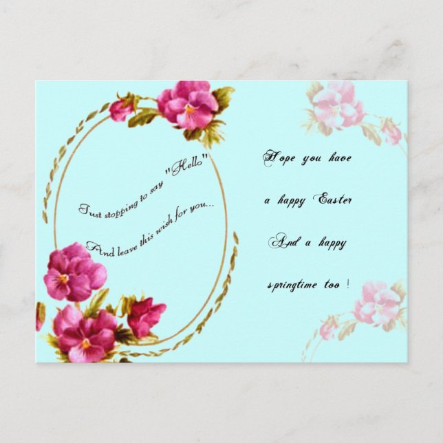 Postales de Pascua (Anverso)