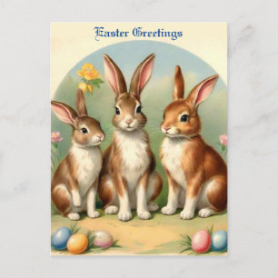 Postales de Pascua de Estilo Retro